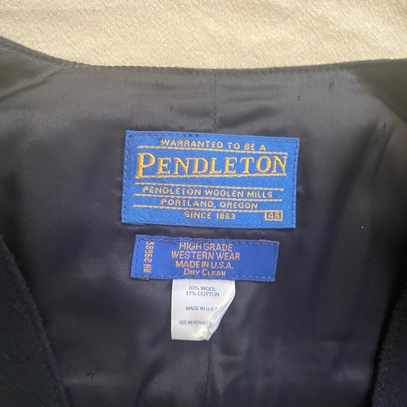 1960s Vintage Pendleton Men’s Vest - Picture 7 of 8